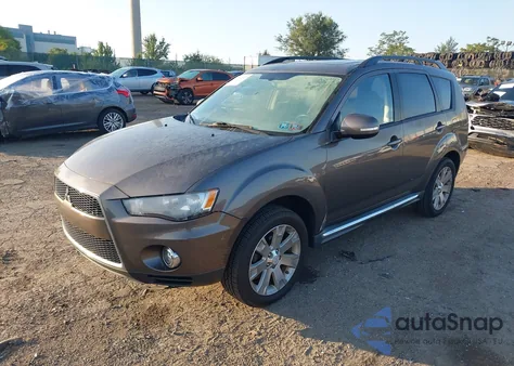 2013 Mitsubishi Outlander Se из США, поврежденный, VIN JA4JT3AW2DU012157